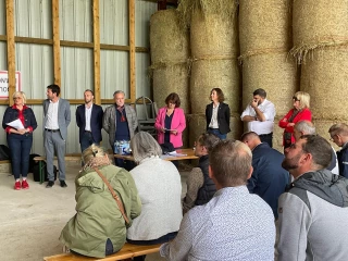 La parole aux candidats