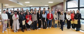 Remise des diplômes ENILEA au campus de Poligny